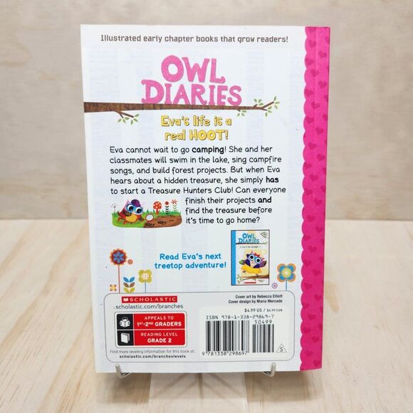 Owl Diaries Two Scholastic Chapter Books by Rebecca Elliott - Picture 3 of 5